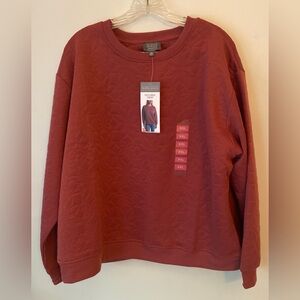 Berkley Jensen Long Sleeve Crew Neck Pull Over